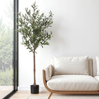 Artiss 155cm Artificial Olive Tree Faux Trees Indoor Decor Artificial Plants Lifelike Plant