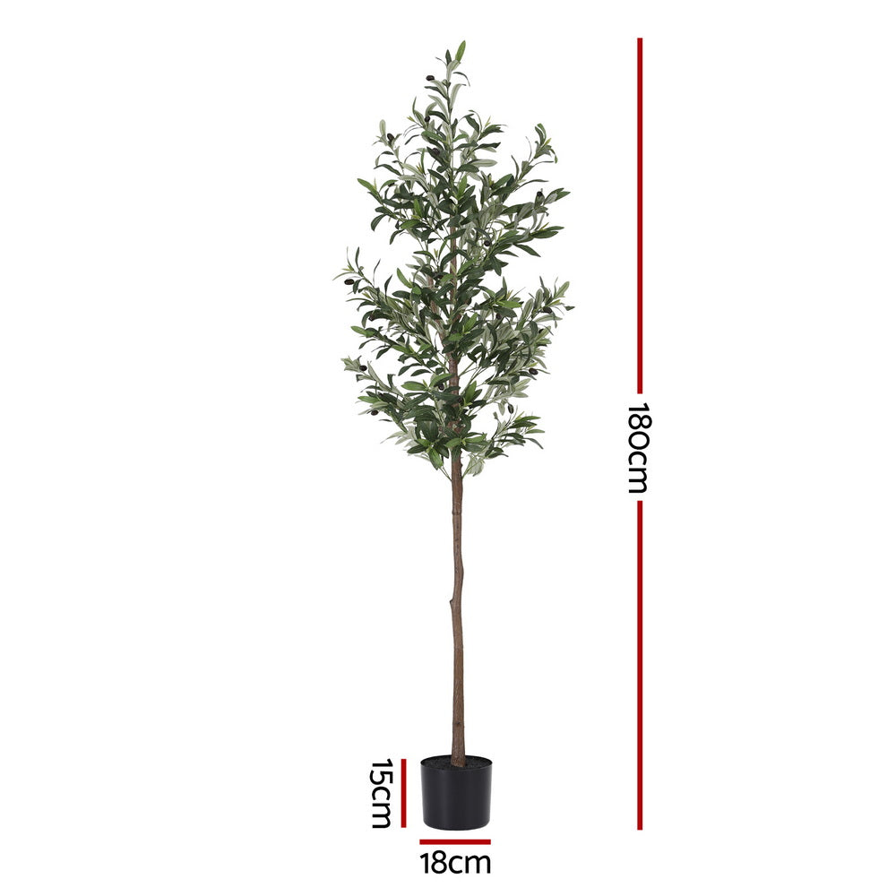 Artiss 180cm Artificial Olive Faux Tree