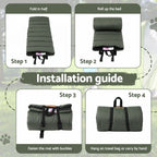 i.Pet Outdoor Dog Bed Large Water-resistant Washable Foldable Travel Dog Mat Green