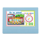Artiss 7" Digital Day Clock Calendar Alarm LCD Children Sleep Trainer Clocks Blue