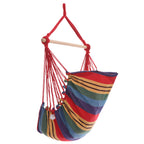 Gardeon Hammock Chair Outdoor Camping Hanging Hammocks Cushion Pillow Rainbow