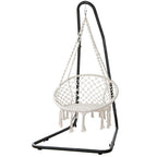 Gardeon Hammock Hanging Chair with Steel Stand