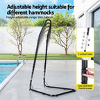 Gardeon Hammock Hanging Chair with Steel Stand