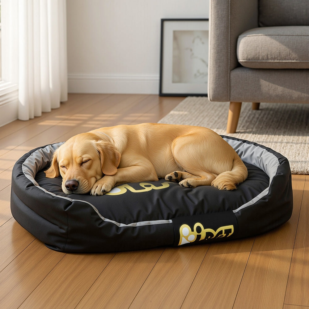 Dog Bed XXL Large Jumbo Pet Calming Soft Sofa Cushion Mat Washable 130x90x26cm