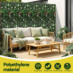 Gardeon Artificial Plant Wall Panels 50X100CM Boxwood Panel Hedge Grass Backdrop Green Decor Backyard