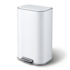 40L Pedal Bins Rubbish Bin, White