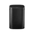 82L Motion Sensor Bin Rubbish Automatic Black