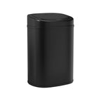 82L Motion Sensor Bin Rubbish Automatic Black