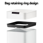 50L Sensor Bin Motion Rubbish Bin White