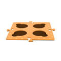 Tech4Pets Orange Mat 2-Pack for Talking Buttons & Floor