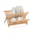 2 Tier Bamboo Dish Rack