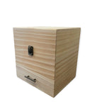 Orku 59 Essential Oil Bottle Storage Box - Wooden 3 Tier Aromatherapy Organiser