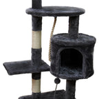 110cm Cat Tree Scratching Post - Dark Grey