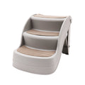 Furtastic Foldable Pet Stairs In Grey - 38cm Dog Ladder