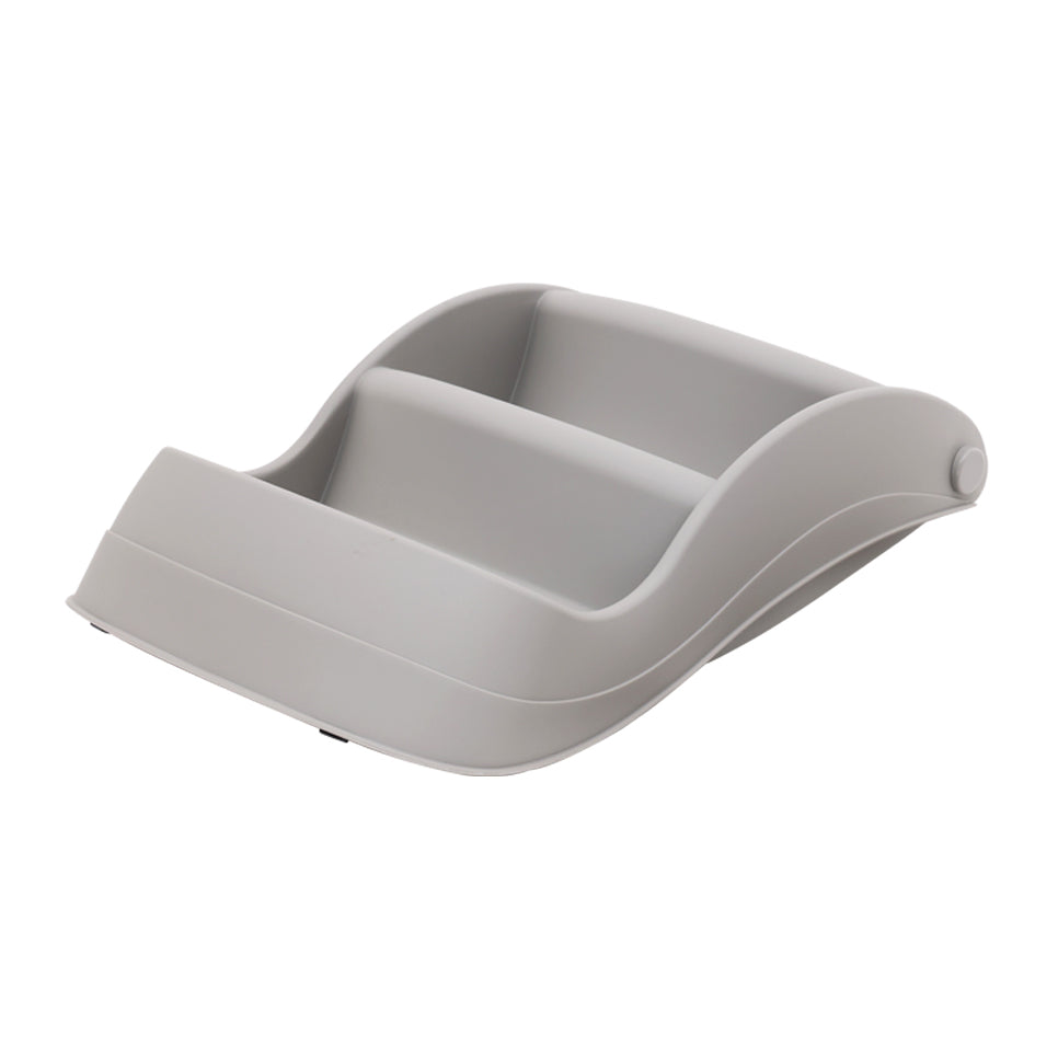 Furtastic Foldable Pet Stairs In Grey - 38cm Dog Ladder