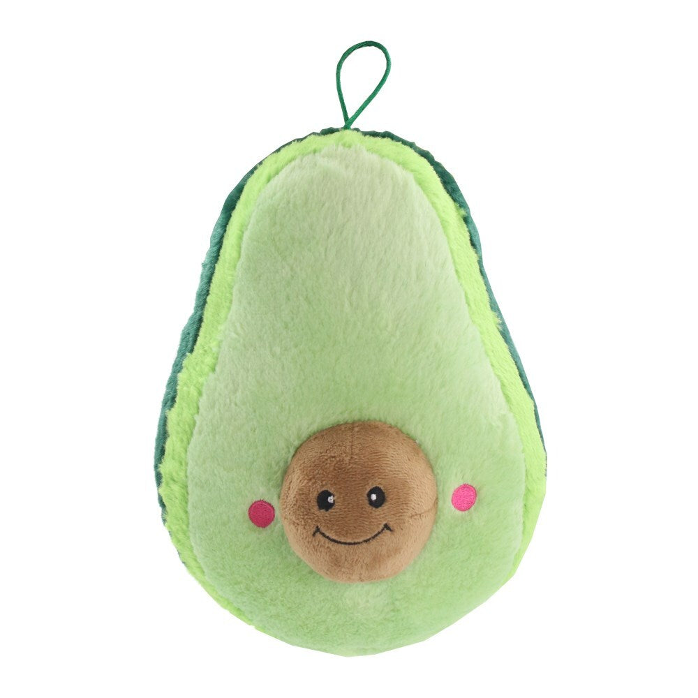 2 x Pet Puppy Dog Toy Play Avocado Plush Toy 25X20X17cm
