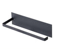Self-Adhesive Paper Towel Holder Rack for Kitchen Rolls and Wrap Storage - Black x 1 unit