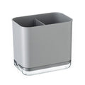 Cutlery Drainer Basket Multifunctional Storage Holder Box Spoon Drain Rack - Grey