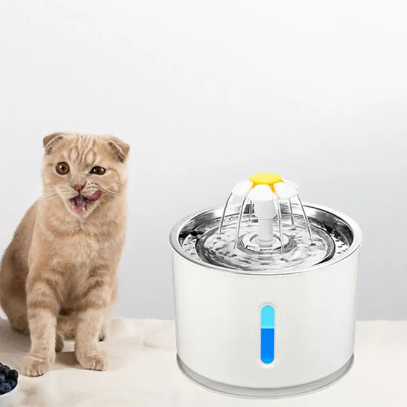 LED Pet Water Fountain 24L Automatic Drinking Dispenser for Cats and Dogs