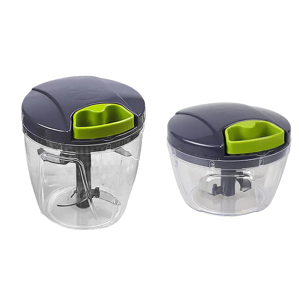 Garlic Press Chopper Slicer Hand Presser Grinder Crusher Home Kitchen Tools Use - 1000ml