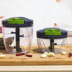 Garlic Press Chopper Slicer Hand Presser Grinder Crusher Home Kitchen Tools Use - 600ml