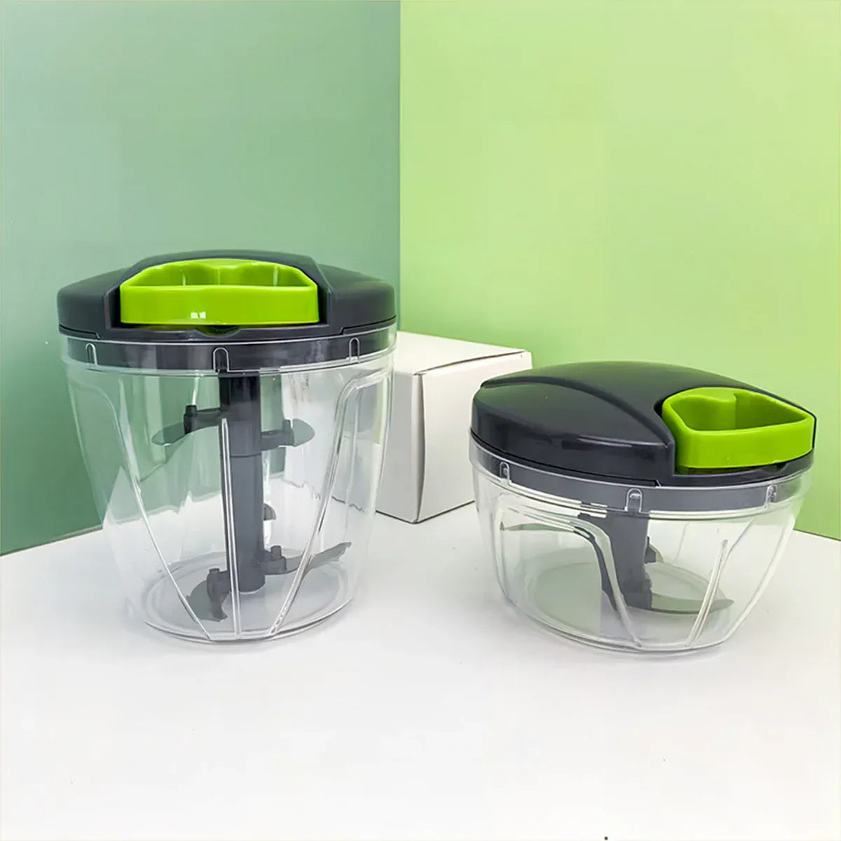 Garlic Press Chopper Slicer Hand Presser Grinder Crusher Home Kitchen Tools Use - 600ml