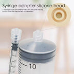 Kitten Puppy Pet Feeding Syringe Feeder Cat Dog Nursing Bottle with Pacifier - L-4PCS