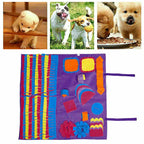 Dog Pet Nose Training Sniffing Pad Toys Blanket Game Feeding Cushion Snuffle Mat