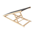 Foldable Dog Pet Ramp Adjustable Height Dogs Stairs for Bed Sofa Car 100cm