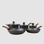 Clevinger 8 Piece Non-Stick Cookware Set