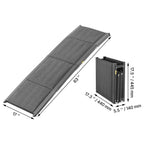 Dog Ramp for Cars, 1600 × 432 mm, Folding Pet Ramps for Medium & Large Dogs up to 113 kg, Pet Stair Ramp with Non-Slip Oxford Fabric Surface, Portable Outdoor Dog Car Ramps for SUV & Truck