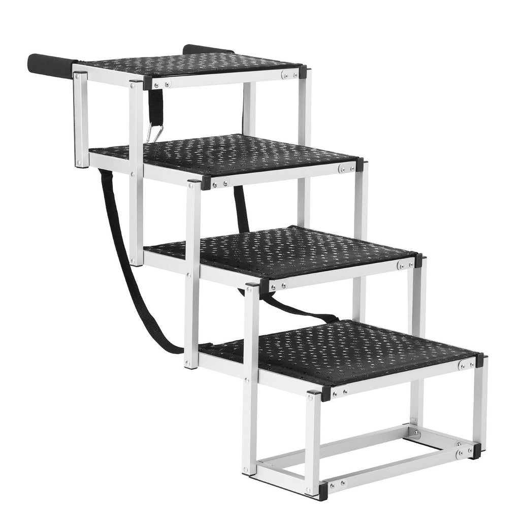 Dog Stair for Cars 4-step Folding Dog Steps