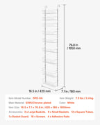 9-Tier Over the Door Pantry Organizer