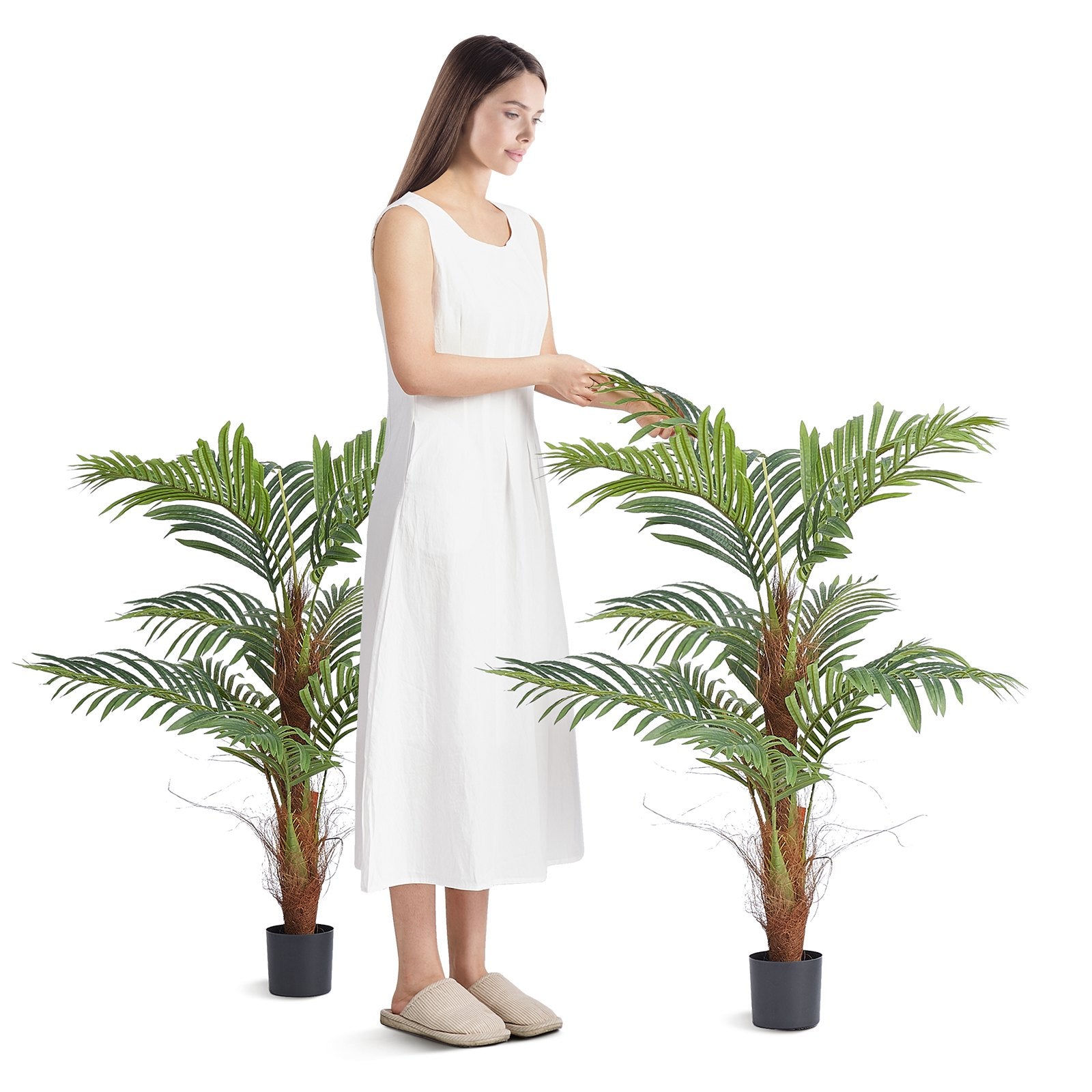 Artificial Palm Tree, 1219mm Tall Faux Plant