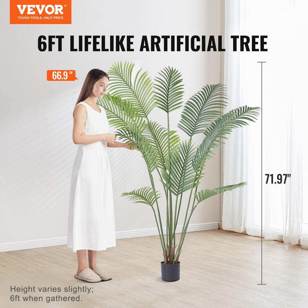 Artificial Palm Tree, 1.8mTall Faux Plant
