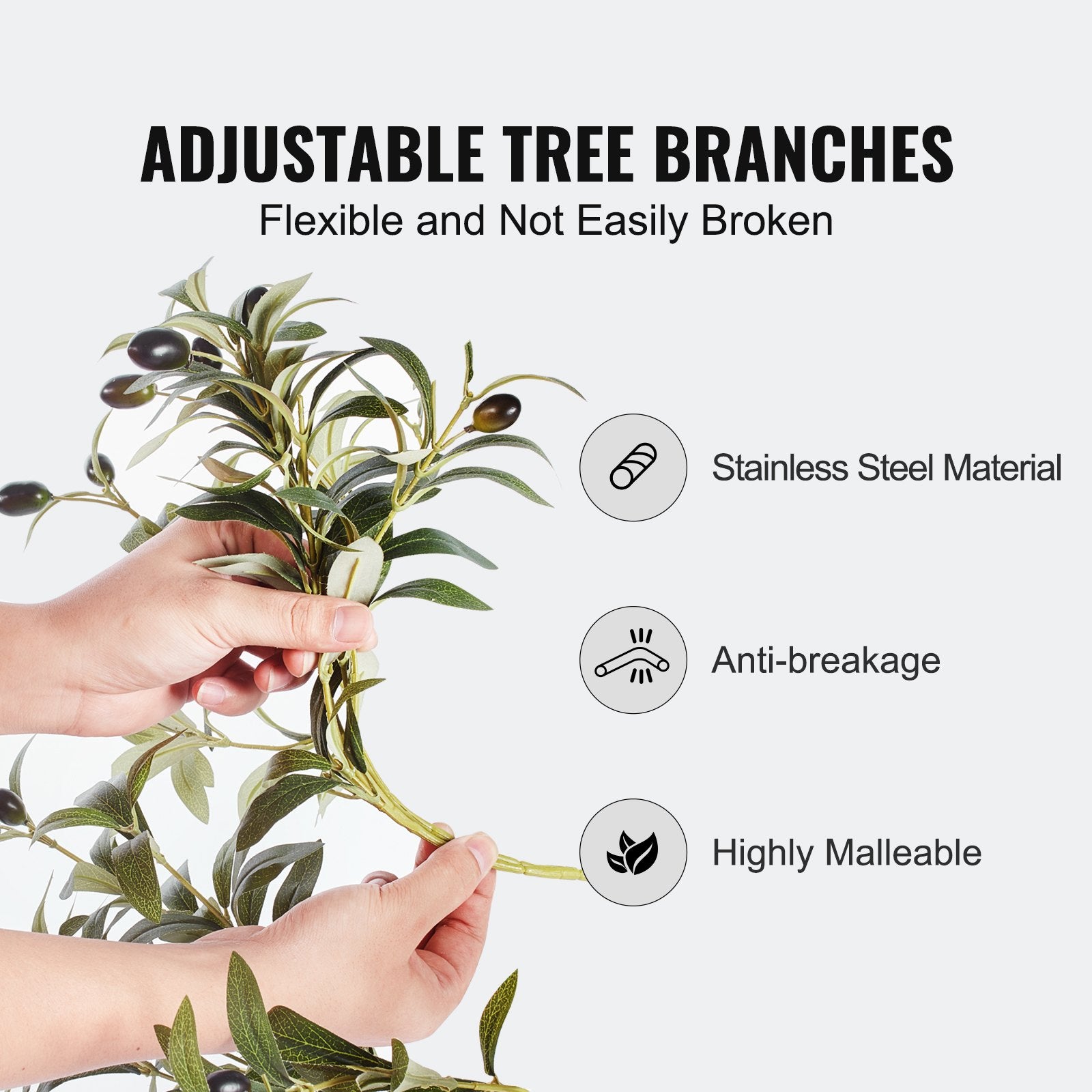 Artificial Olive Tree, 15.2cm Tall Faux Plant