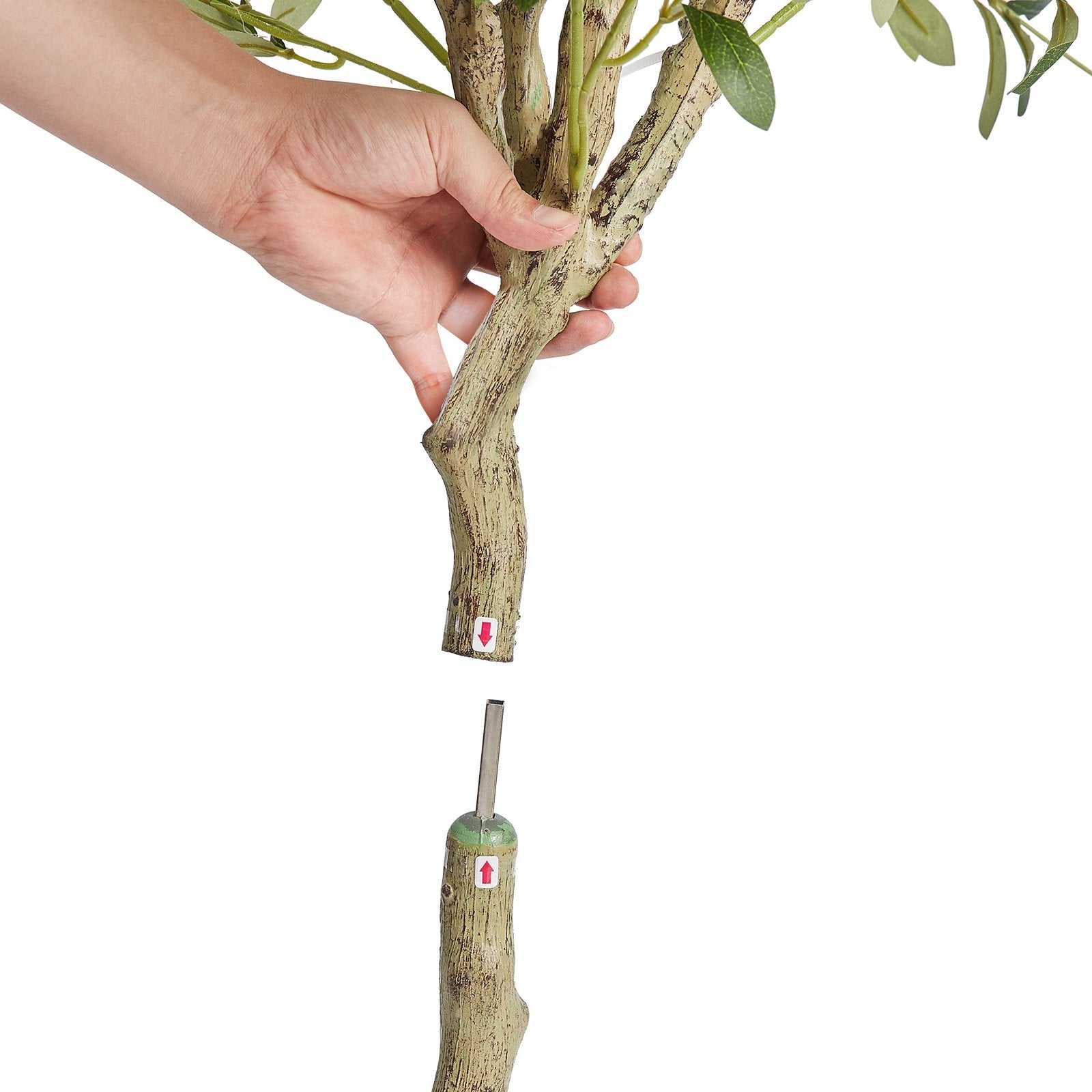 Artificial Olive Tree, 15.2cm Tall Faux Plant