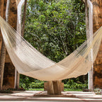 Cotton Mexican Hammock – Natural– Queen Size