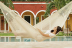 Cotton Mexican Hammock – Natural– Queen Size