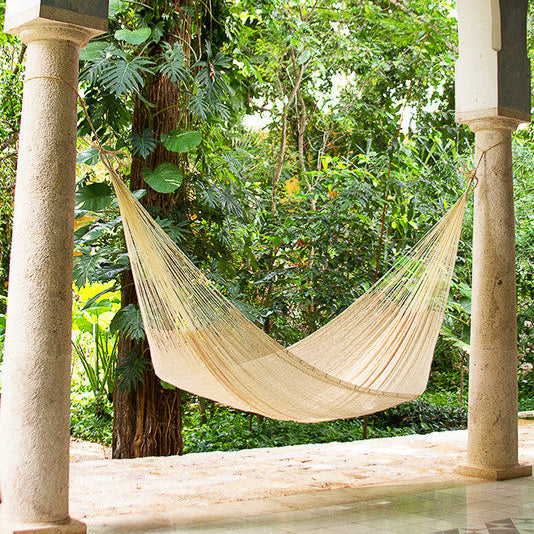 Cotton Mexican Hammock – Natural – King Size