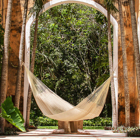 Cotton Mexican Hammock – Natural – King Size