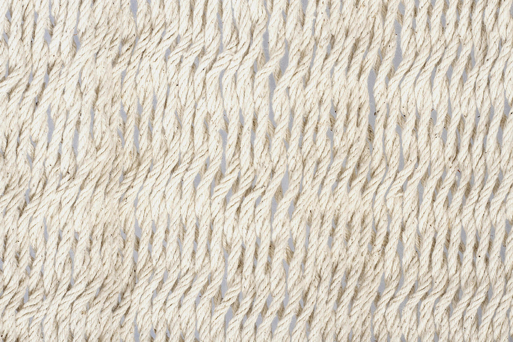 Outdoor undercover cotton hammock with hand crocheted tassels King Size Marble