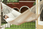 King Size Outdoor Cotton Hammock – Marble