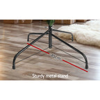 Metal Christmas tree stand with three legs and 45 cm support bar